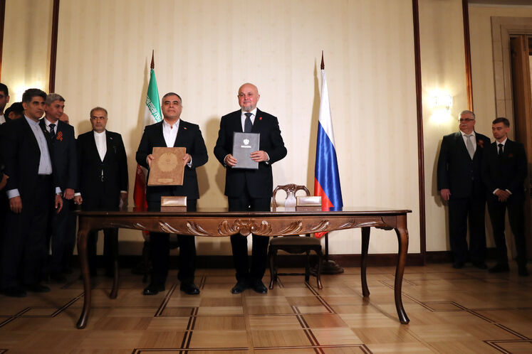 امضای توافقنامه هجدهمین کمیسیون مشترک اقتصادی ایران و روسیه