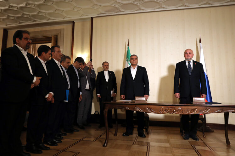 امضای توافقنامه هجدهمین کمیسیون مشترک اقتصادی ایران و روسیه