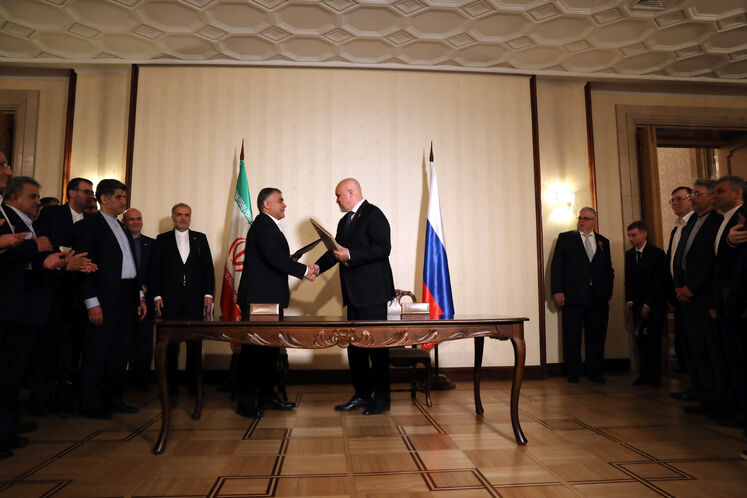 امضای توافقنامه هجدهمین کمیسیون مشترک اقتصادی ایران و روسیه