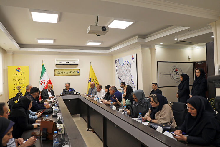 نشست خبری رئیس انجمن سازندگان تجهیزات صنعت نفت