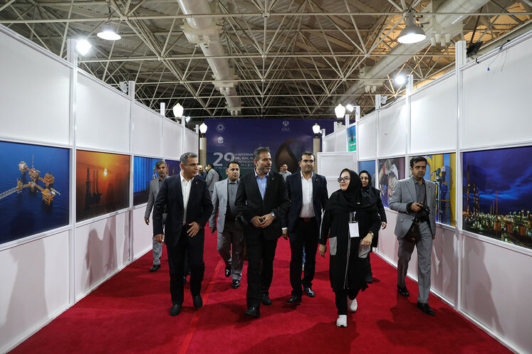 بازدید  غلامعباس حسینی، مدیرعامل مجتمع گاز پارس جنوبی از تحریریه رسانههای وزارت نفت