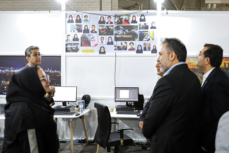 بازدید  غلامعباس حسینی، مدیرعامل مجتمع گاز پارس جنوبی از تحریریه رسانههای وزارت نفت