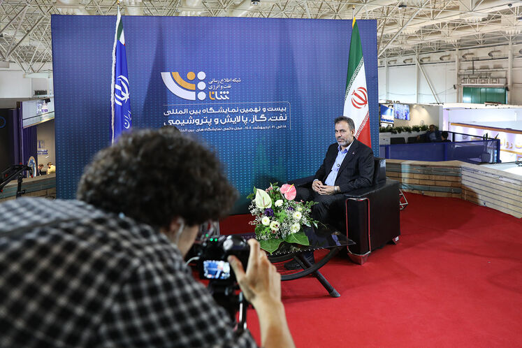 بازدید  غلامعباس حسینی، مدیرعامل مجتمع گاز پارس جنوبی از تحریریه رسانههای وزارت نفت