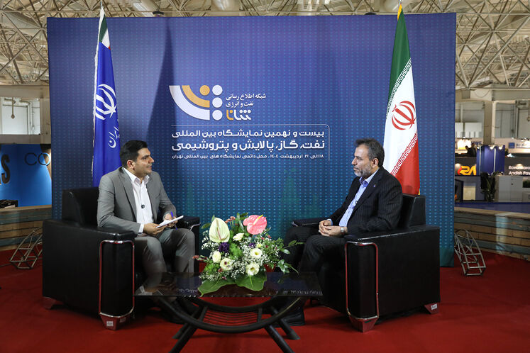 بازدید  غلامعباس حسینی، مدیرعامل مجتمع گاز پارس جنوبی از تحریریه رسانههای وزارت نفت