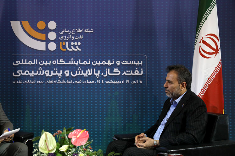 بازدید  غلامعباس حسینی، مدیرعامل مجتمع گاز پارس جنوبی از تحریریه رسانههای وزارت نفت