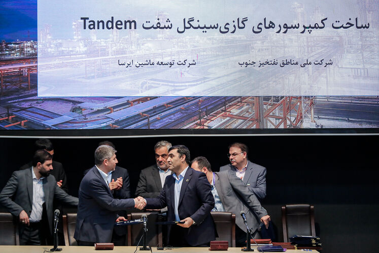 آیین امضای ۱۸ قرارداد و تفاهم‌نامه ساخت بار اول در صنعت نفت/ ۲