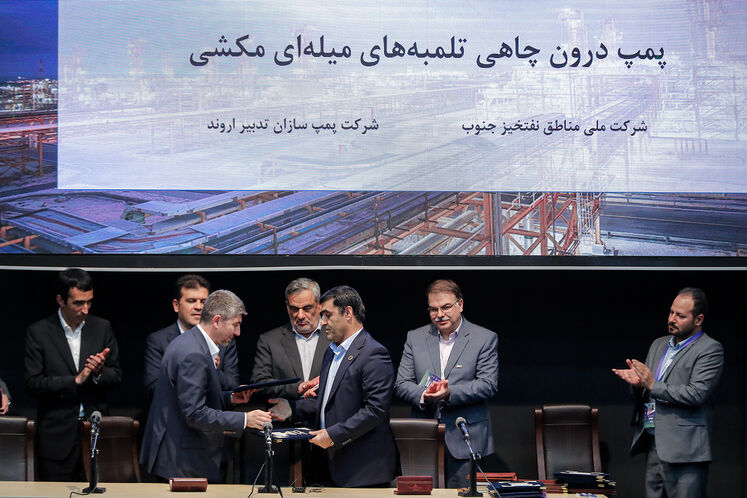 آیین امضای ۱۸ قرارداد و تفاهم‌نامه ساخت بار اول در صنعت نفت/ ۲