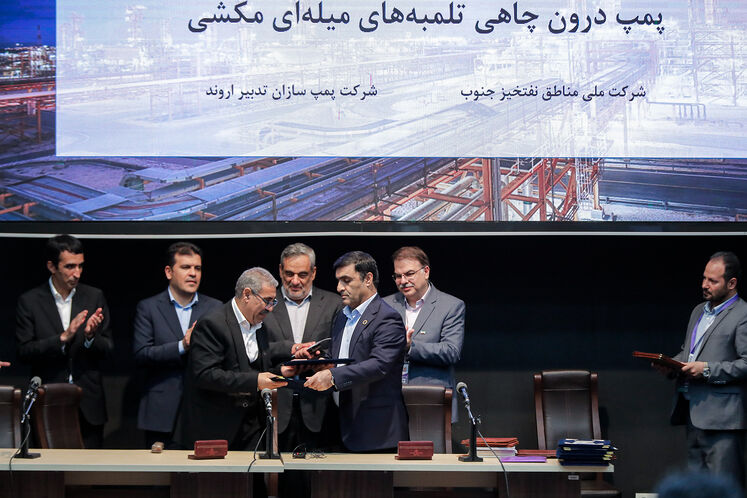 آیین امضای ۱۸ قرارداد و تفاهم‌نامه ساخت بار اول در صنعت نفت/ ۲