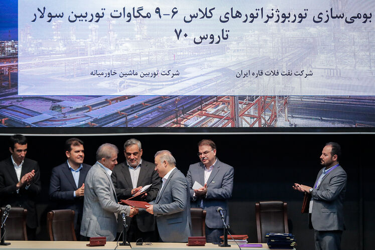 آیین امضای ۱۸ قرارداد و تفاهم‌نامه ساخت بار اول در صنعت نفت/ ۲