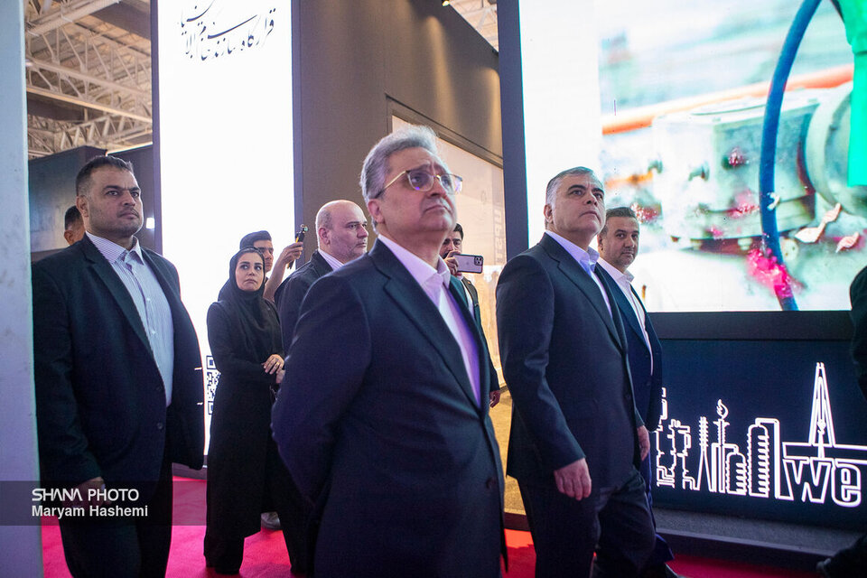 Oil minister’s visit to Iran Oil Show 2025 on Second Day