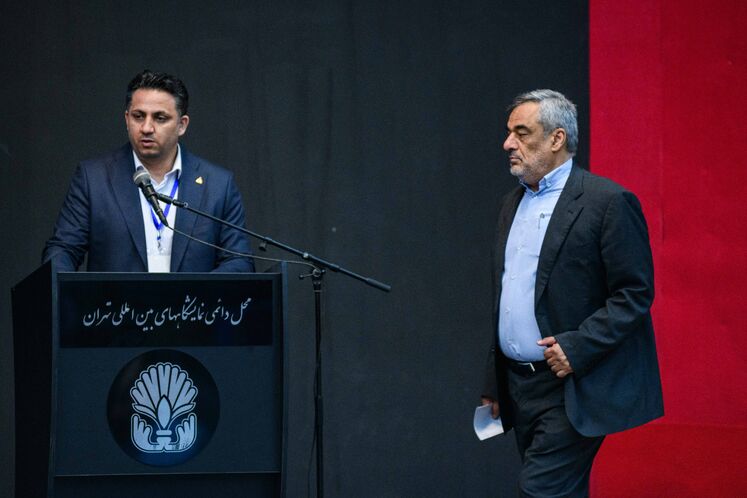نشست خبری حمید بورد در بیست‌ونهمین نمایشگاه نفت