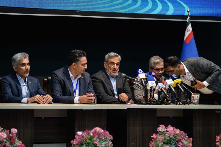 نشست خبری حمید بورد در بیست‌ونهمین نمایشگاه نفت