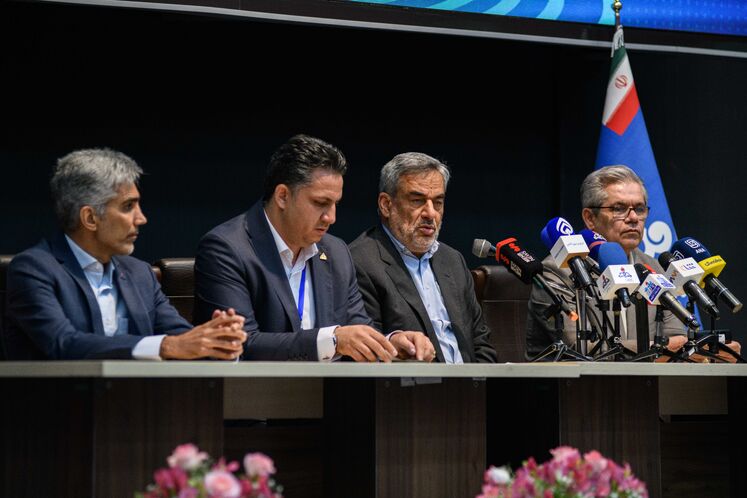 نشست خبری حمید بورد در بیست‌ونهمین نمایشگاه نفت