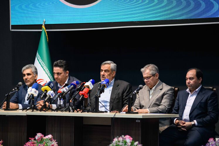 نشست خبری حمید بورد در بیست‌ونهمین نمایشگاه نفت