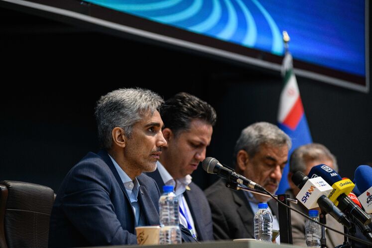 نشست خبری حمید بورد در بیست‌ونهمین نمایشگاه نفت