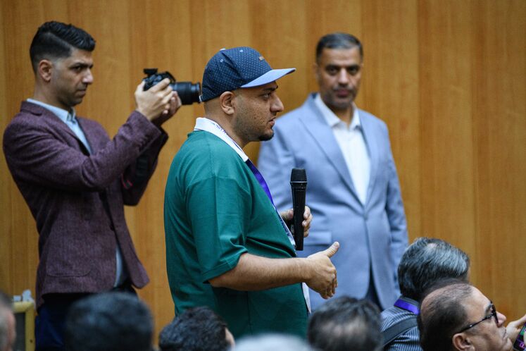 نشست خبری حمید بورد در بیست‌ونهمین نمایشگاه نفت