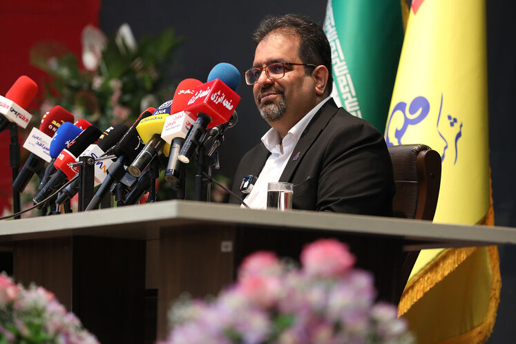 نشست خبری سعید توکلی، مدیرعامل شرکت ملی گاز ایران