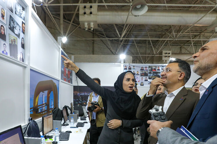 بازدید محمدرضا جولایی، مدیر هماهنگی و نظارت بر تولید شرکت ملی گاز ایران از شانا