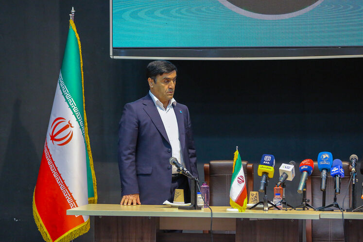 نشست خبری مدیرعامل شرکت ملی مناطق نفت‌خیز جنوب