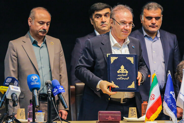 نشست خبری مدیرعامل شرکت ملی مناطق نفت‌خیز جنوب