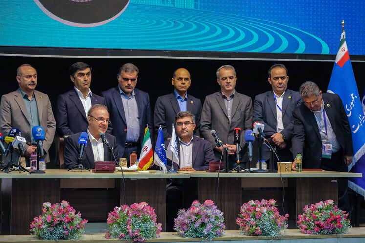 نشست خبری مدیرعامل شرکت ملی مناطق نفت‌خیز جنوب