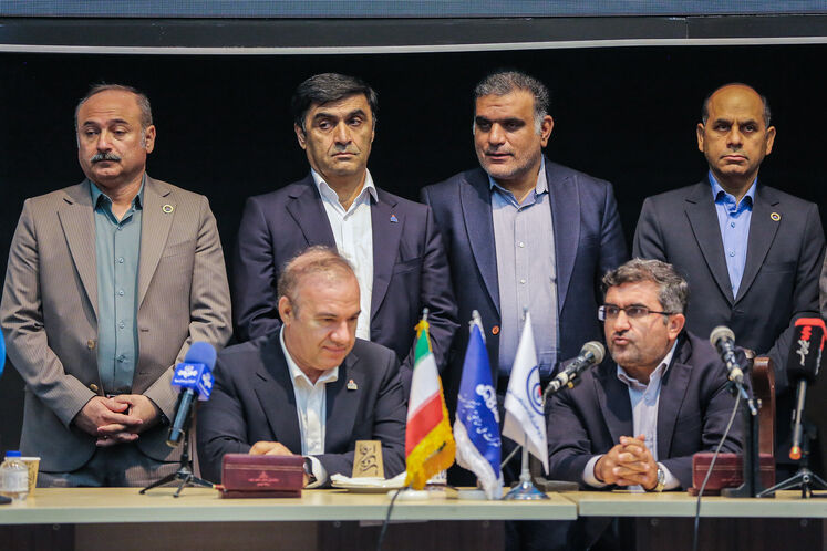 نشست خبری مدیرعامل شرکت ملی مناطق نفت‌خیز جنوب