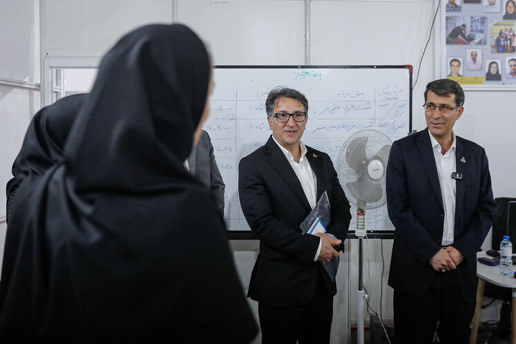 بازدید سرپرست شرکت مهندسی و توسعه گاز ایران از تحریریه رسانه‌های وزارت نفت