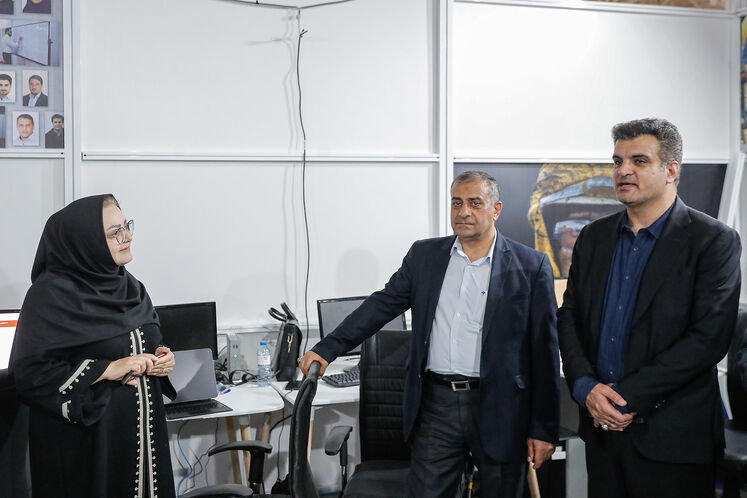 بازدید معاون سازمان حراست صنعت نفت از تحریریه رسانه‌های وزارت نفت