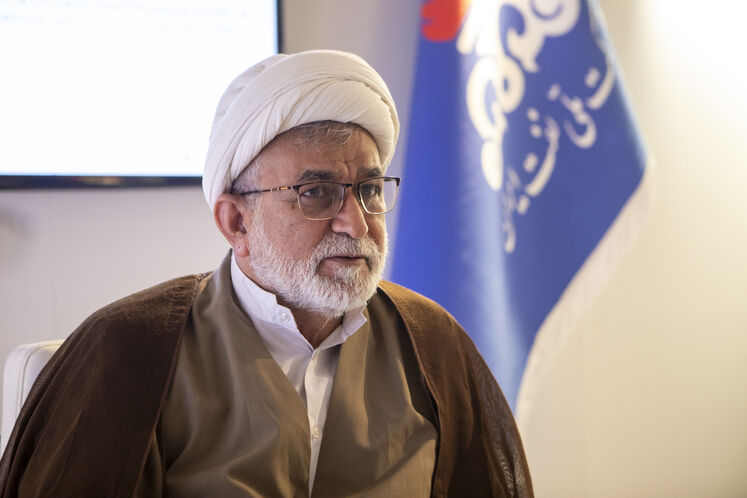 موسی احمدی، رئیس کمیسیون انرژی مجلس در بیست‌ونهمین نمایشگاه نفت ایران