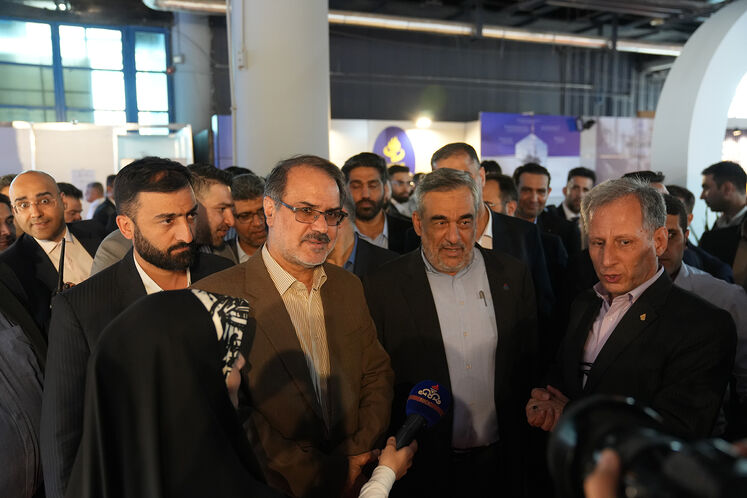 بازدید ذبیح الله خدائیان، رئیس سازمان بازرسی کل کشور  از بیست‌ونهمین نمایشگاه نفت ایران