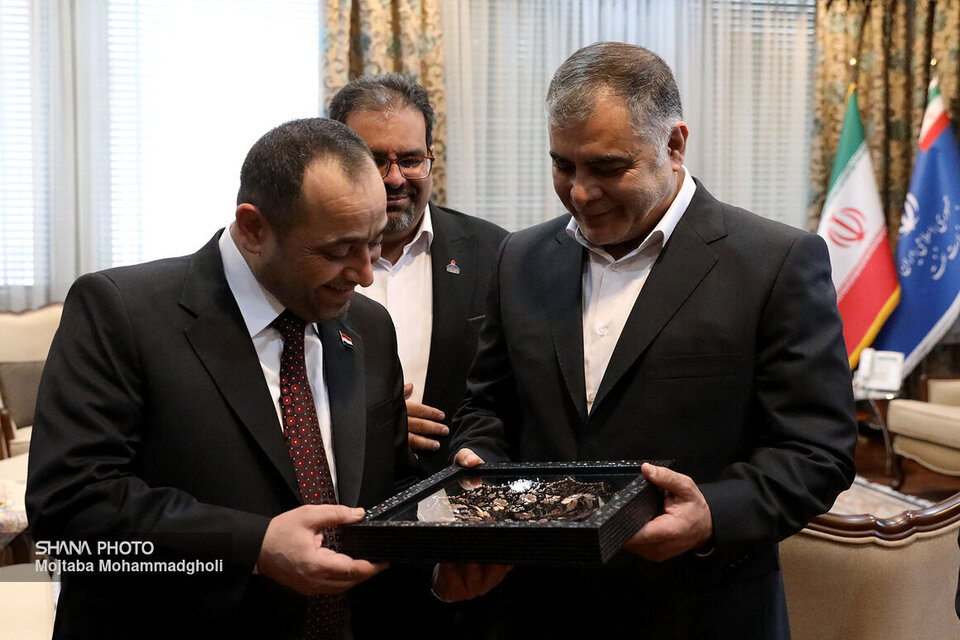 Paknejad meeting with Iraqi minister