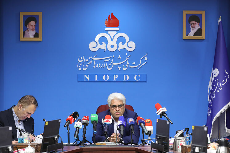 نشست خبری مدیرعامل شرکت ملی پخش فرآورده‌های نفتی ایران