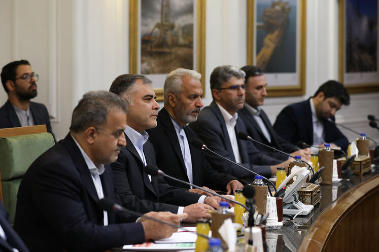 دیدار وزیر نفت با هدایت‌الله بدری، وزیر معادن و پترولیوم افغانستان