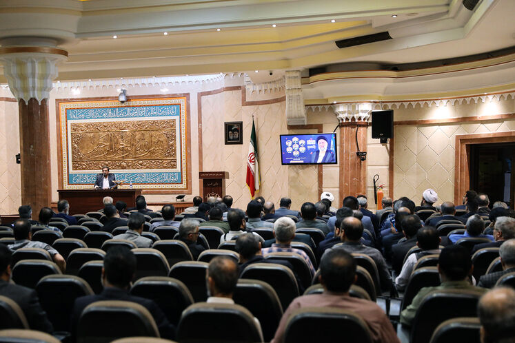 آیین بزرگداشت شهید رئیسی