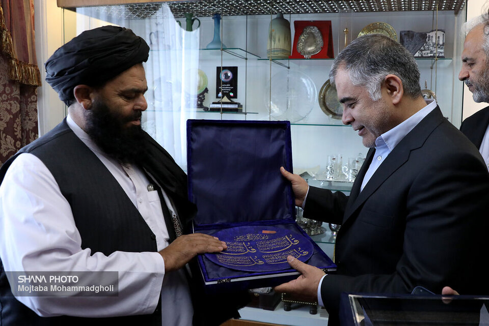 دیدار وزیر نفت با وزیر معادن و پترولیوم افغانستان