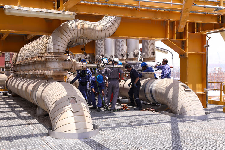 تعمیرات اساسی پالایشگاه نهم پارس جنوبی (فاز ۱۲)