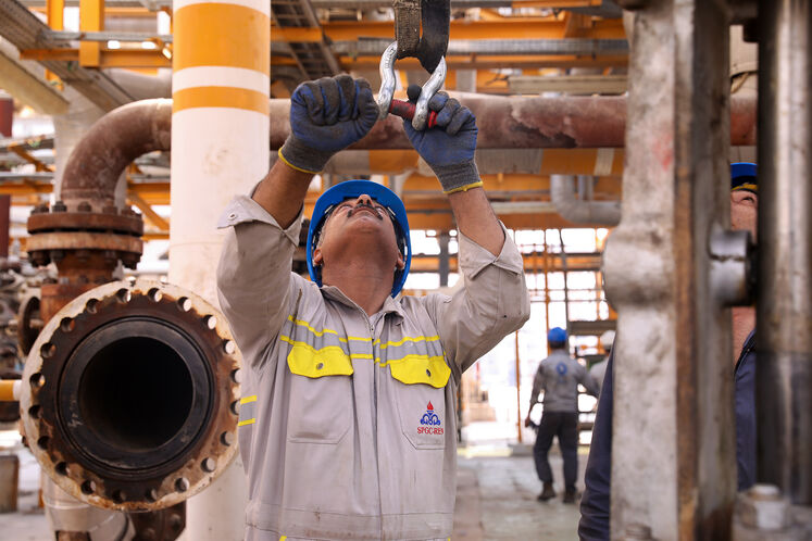 تعمیرات اساسی پالایشگاه نهم پارس جنوبی (فاز ۱۲)