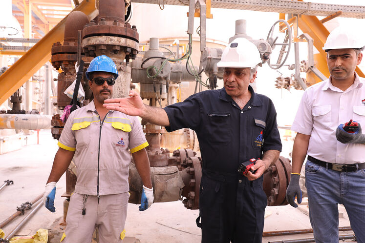 تعمیرات اساسی پالایشگاه نهم پارس جنوبی (فاز ۱۲)