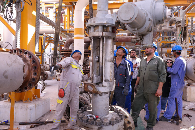 تعمیرات اساسی پالایشگاه نهم پارس جنوبی (فاز ۱۲)