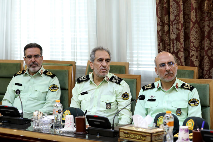 آیین معارفه رئیس یگان حفاظت و امنیت صنعت نفت