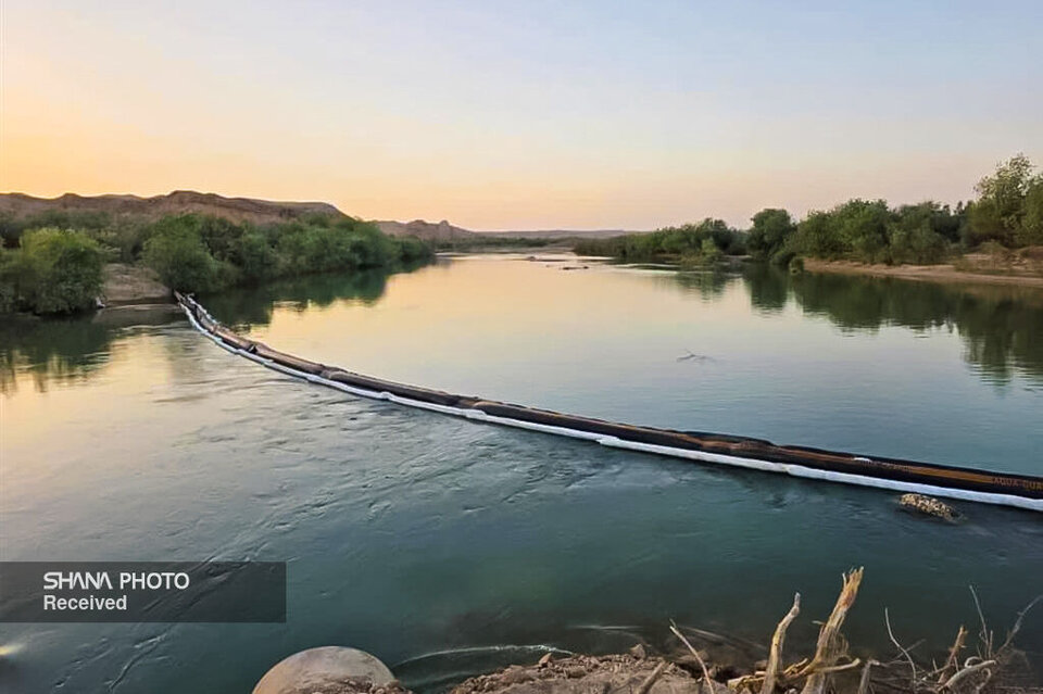 مهار آلودگی رودخانه مارون با اقدام بهموقع نفتخیز جنوب مهار آلودگی رودخانه مارون با اقدام بهموقع نفتخیز جنوب