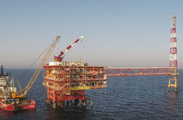 Gas extraction capacity increases at South Pars Phase 14