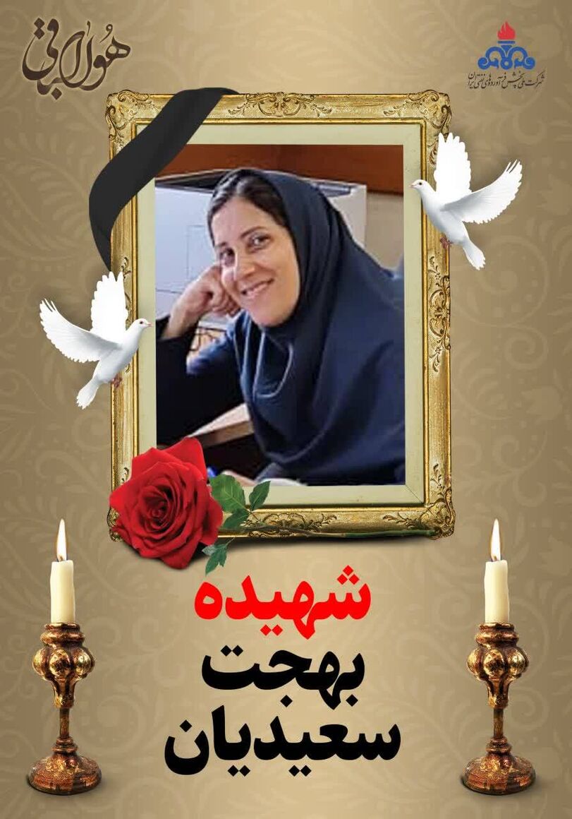 شهادت یکی از کارکنان شرکت پخش در پی تجاوز رژیم صهیونیستی