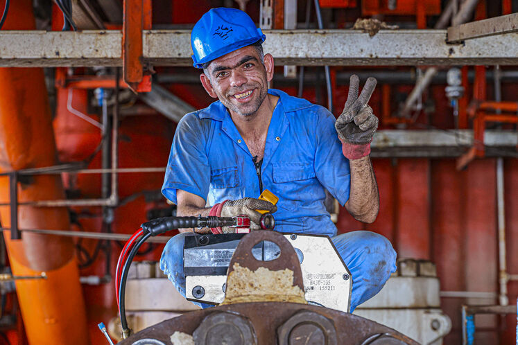 تعمیرات اساسی سکوی SPD5 پارس جنوبی