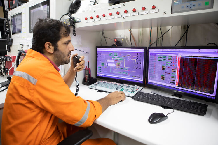 تعمیرات اساسی سکوی گازی SPD20 پارس جنوبی