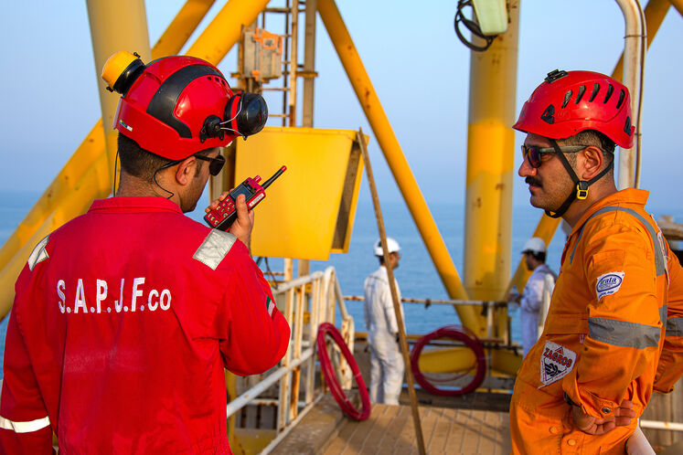 تعمیرات اساسی سکوی گازی SPD21 پارس جنوبی