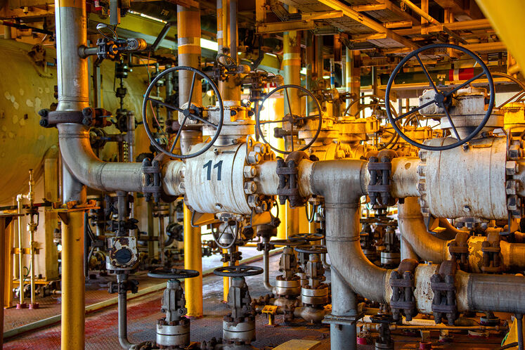 تعمیرات اساسی سکوی گازی SPD21 پارس جنوبی