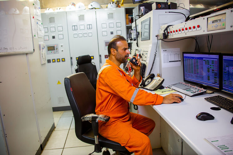 تعمیرات اساسی سکوی گازی SPD21 پارس جنوبی