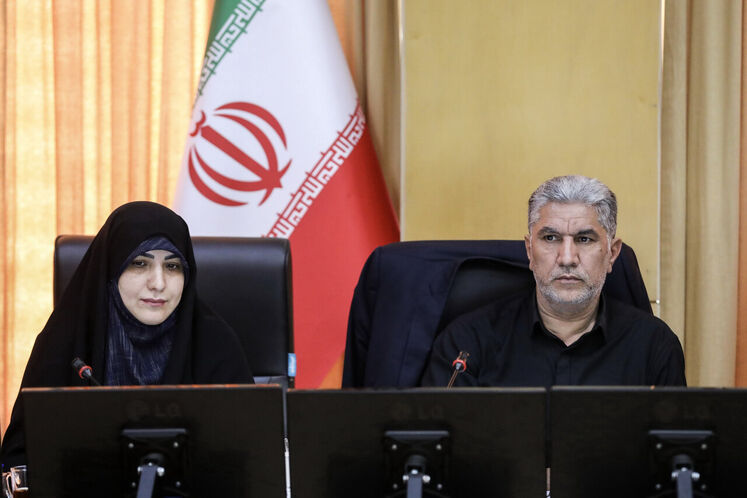 رمضانعلی سنگدوینی، نماینده گرگان و رئیس کمیسیون مشترک صنایع و انرژی مجلس و زینب قیصری، نماینده تهران و نایب رئیس اول کمیسیون مشترک صنایع و انرژی مجلس