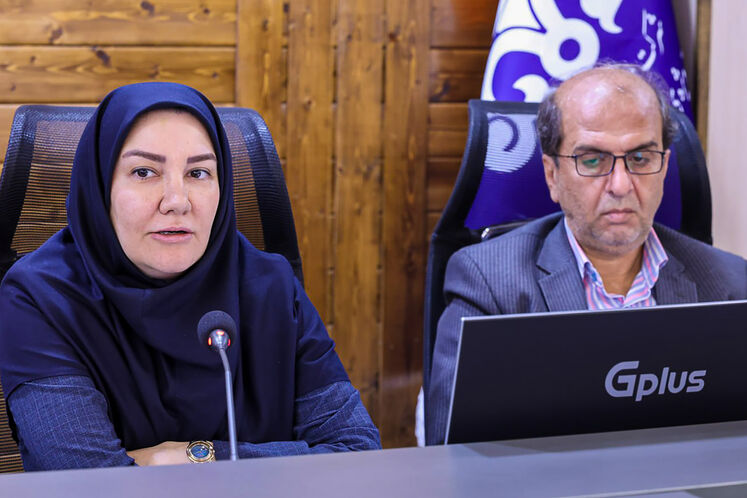 بررسی مطالبات کارکنان عملیاتی پارس جنوبی با حضور صدیقه خزائی، معاون وزیر نفت